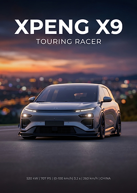 XPENG X9 Touring Racer