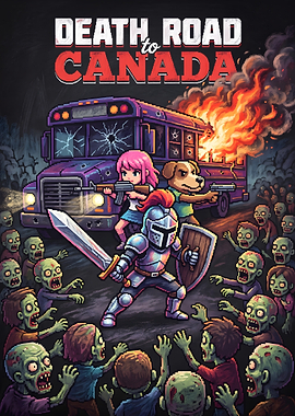 Death Road to Canada Pixel Art