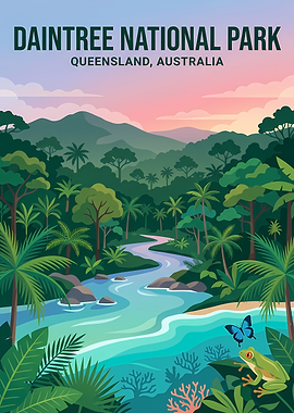 Daintree National Park Poster