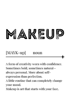 Makeup Definition Art