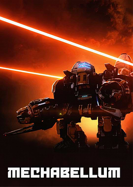 Mechabellum Robot with Lasers