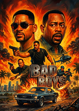 Bad Boys Movie Poster
