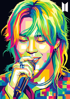 BTS Park Jimin Pop Art