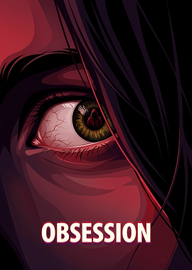 Obsession Psychological Thriller Poster Art