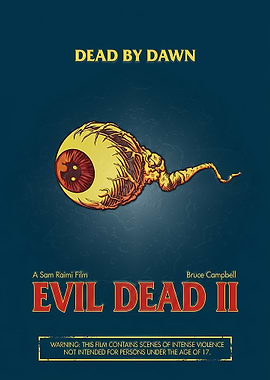 Evil Dead II Movie Poster
