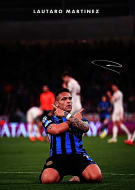 Lautaro Martinez Celebration