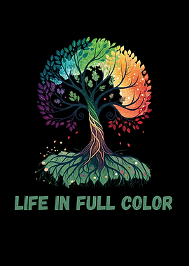 Life in Full Color Tree