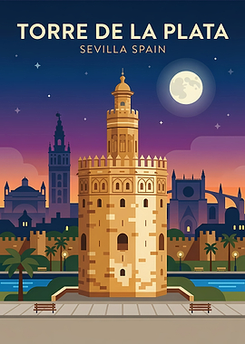 Torre de la Plata, Seville, Spain
