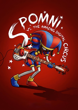 Pomni Playing Guitar