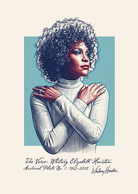 Whitney Houston Portrait