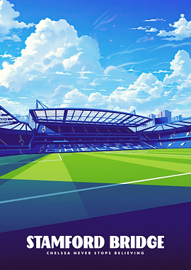 Stamford Bridge Anime Style