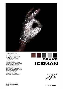 Drake Iceman Album Cover
