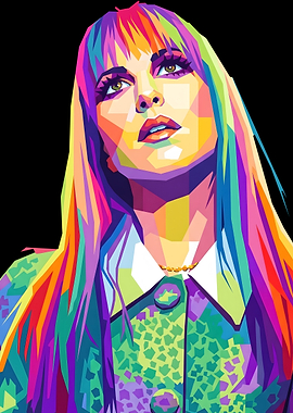 Hayley Williams Pop Art Portrait