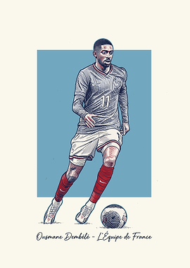Ousmane Dembélé - L'Équipe de France