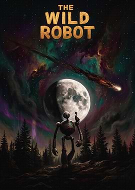 The Wild Robot Movie Poster