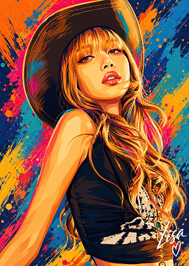 Lisa in a Cowboy Hat