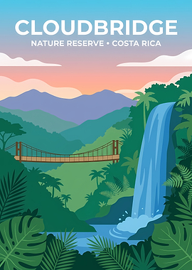 Cloudbridge Nature Reserve Poster