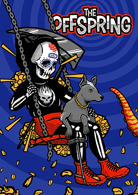 The Offspring Skeleton Grim Reaper Swing