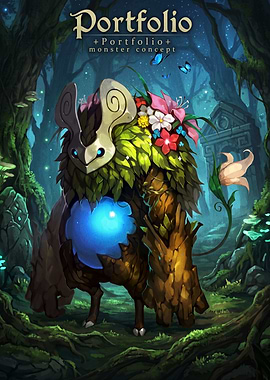 Fantasy Forest Creature Portfolio