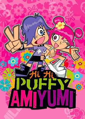 Puffy AmiYumi Cartoon Poster