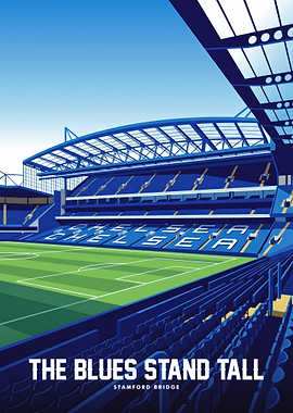 Stamford Bridge Chelsea FC Stadium Art