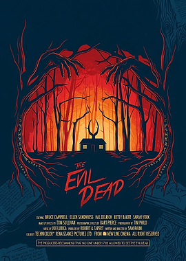 The Evil Dead Movie Poster