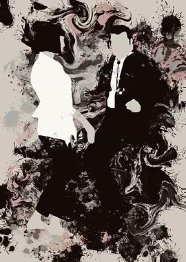 Pulp Fiction Dance Scene Art