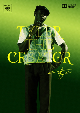 Tyler, The Creator Music Poster