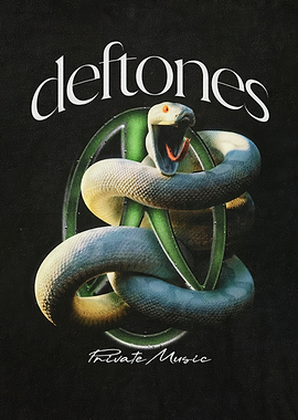 Deftones Private Music Snake Graphic