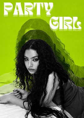 Party Girl charli xcx Poster
