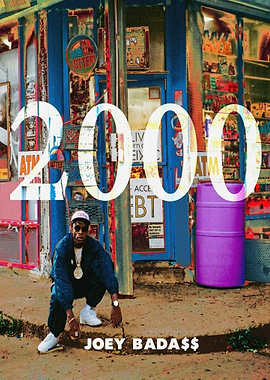Joey Bada$$ 2000 Album Cover Art