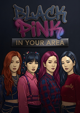 BLACKPINK In Your Area Digital Illustration