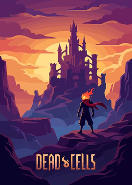 Dead Cells Game Poster Art
