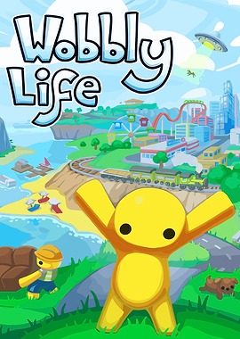 Wobbly Life Game Poster Art