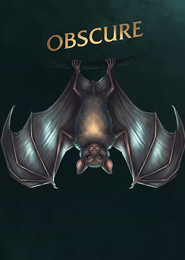 Obscure Bat Digital Illustration