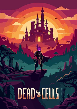 Dead Cells Game Poster Art