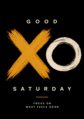 Good Saturday Inspirational Text Art
