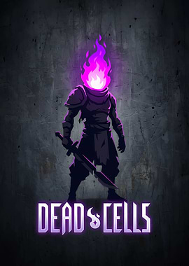 Dead Cells Beheaded Warrior Poster