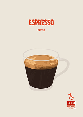 Espresso Coffee Poster