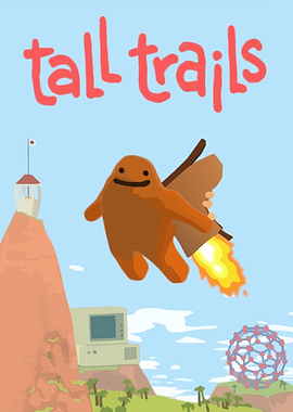 Tall Trails Video Game Poster