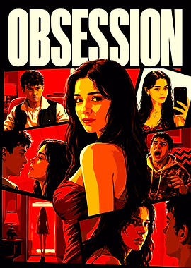Obsession Dramatic Movie Poster Art