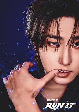 Stray Kids Han Run It Poster