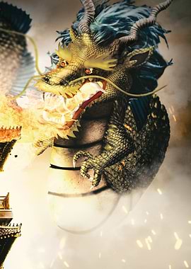 Ancient Temple Fight 3/3- The Golden Dragon