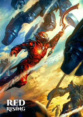Red Rising Darrow in Pulse Armor