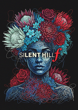 Silent Hill f Floral Portrait