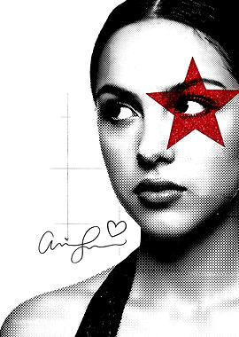 Olivia Rodrigo Pop Art Portrait