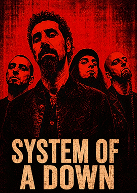 System of a Down Band Poster