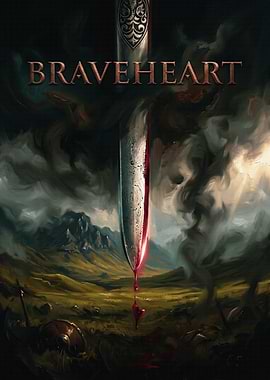 Braveheart Movie Poster Art