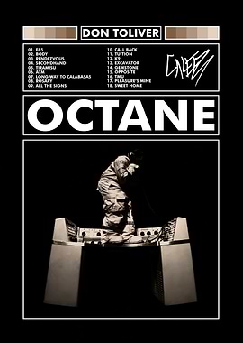 Don Toliver Octane Album Poster