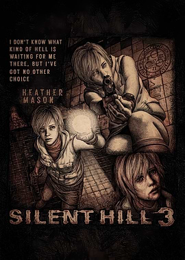 Silent Hill 3 Heather Mason Poster